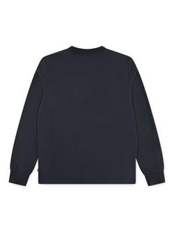 Levi's Kids' Legendary Cotton Blend Long Sleeved T-Shirt, Jet Black - view 2, Jet Black