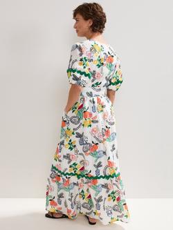 Phase Eight Rochella Postcard Maxi Dress containing LENZING™ ECOVERO™ Viscose - view 2, Multi