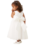 Angel & Rocket Kids' Charlotte Mini Ballerina Bow Dress, White
