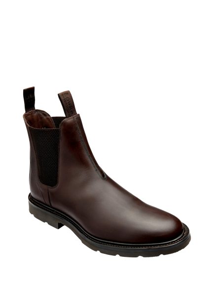 Loake Tintagel Leather Chelsea Boots - view 2, Brown