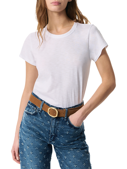 rag & bone Slub Pima Cotton T-Shirt, White, White