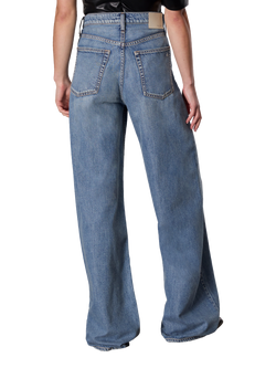 rag & bone Sofie High Waist Cropped Wide Leg Jeans, Beverly - view 2, Beverly