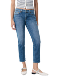 rag & bone Dre Low Rise Slim Boyfriend Jeans, Dark Blue, Julienne