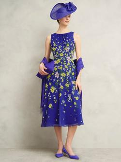 Hobbs Matilda Scarf - view 2, Allium Blue