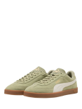 PUMA Club II Era Suede Lace Up Trainers, Green