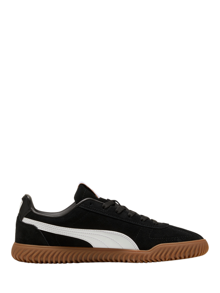 PUMA Club Kayzer SD Suede Lace Up Trainers, Black, Black