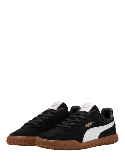 PUMA Club Kayzer SD Suede Lace Up Trainers, Black - view 2, Black