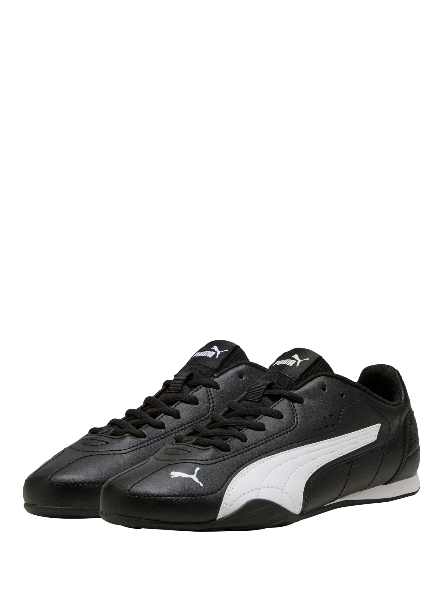 Product image 2 of 6, which shows PUMA Catch Lace Up Trainers, Black, 10