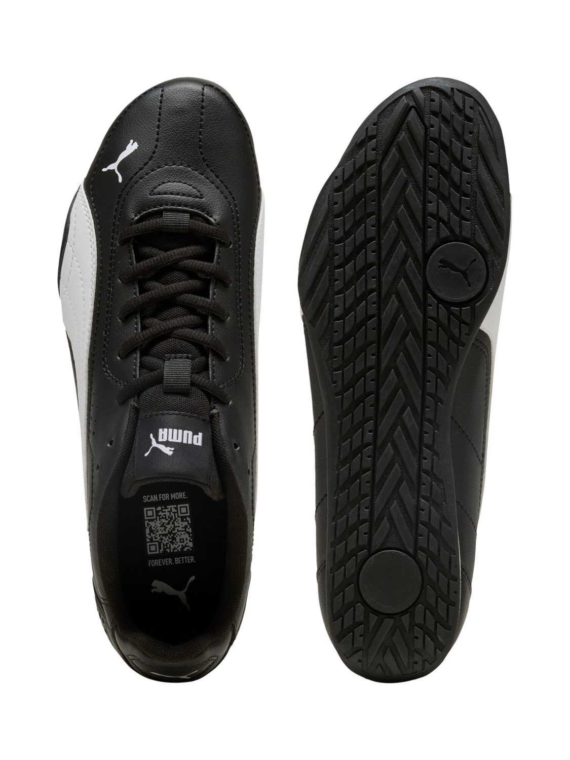 Product image 5 of 6, which shows PUMA Catch Lace Up Trainers, Black, 10