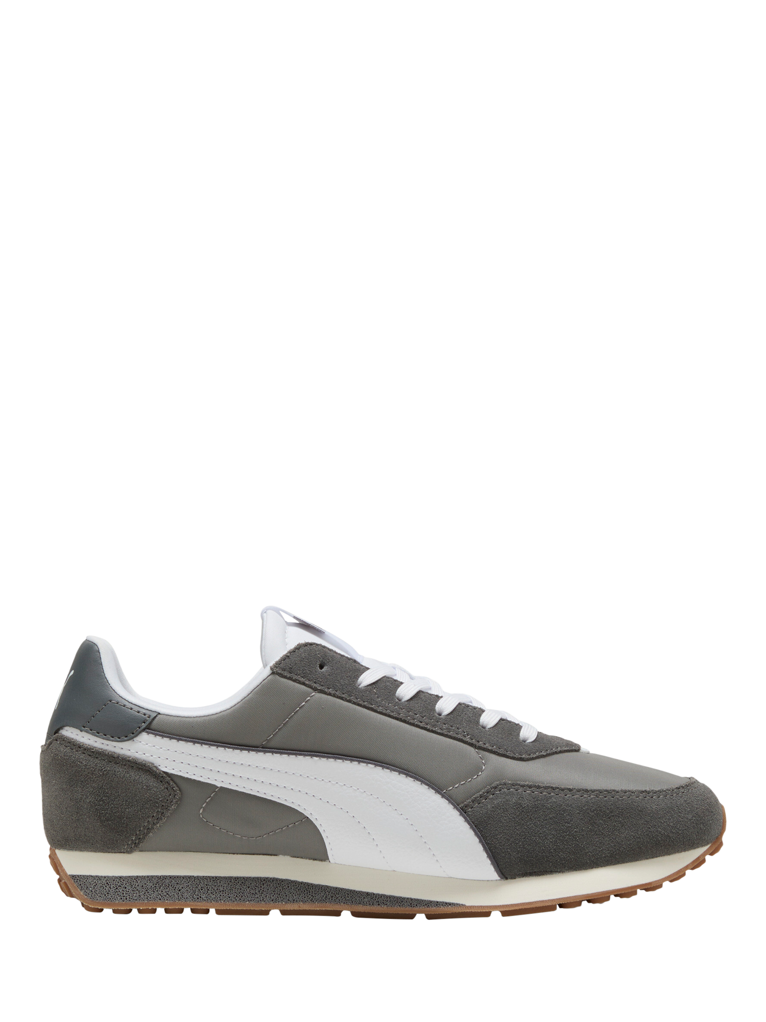 Product image 1 of 6, which shows PUMA St Miler Rise Lace Up Trainers, Grey, 8