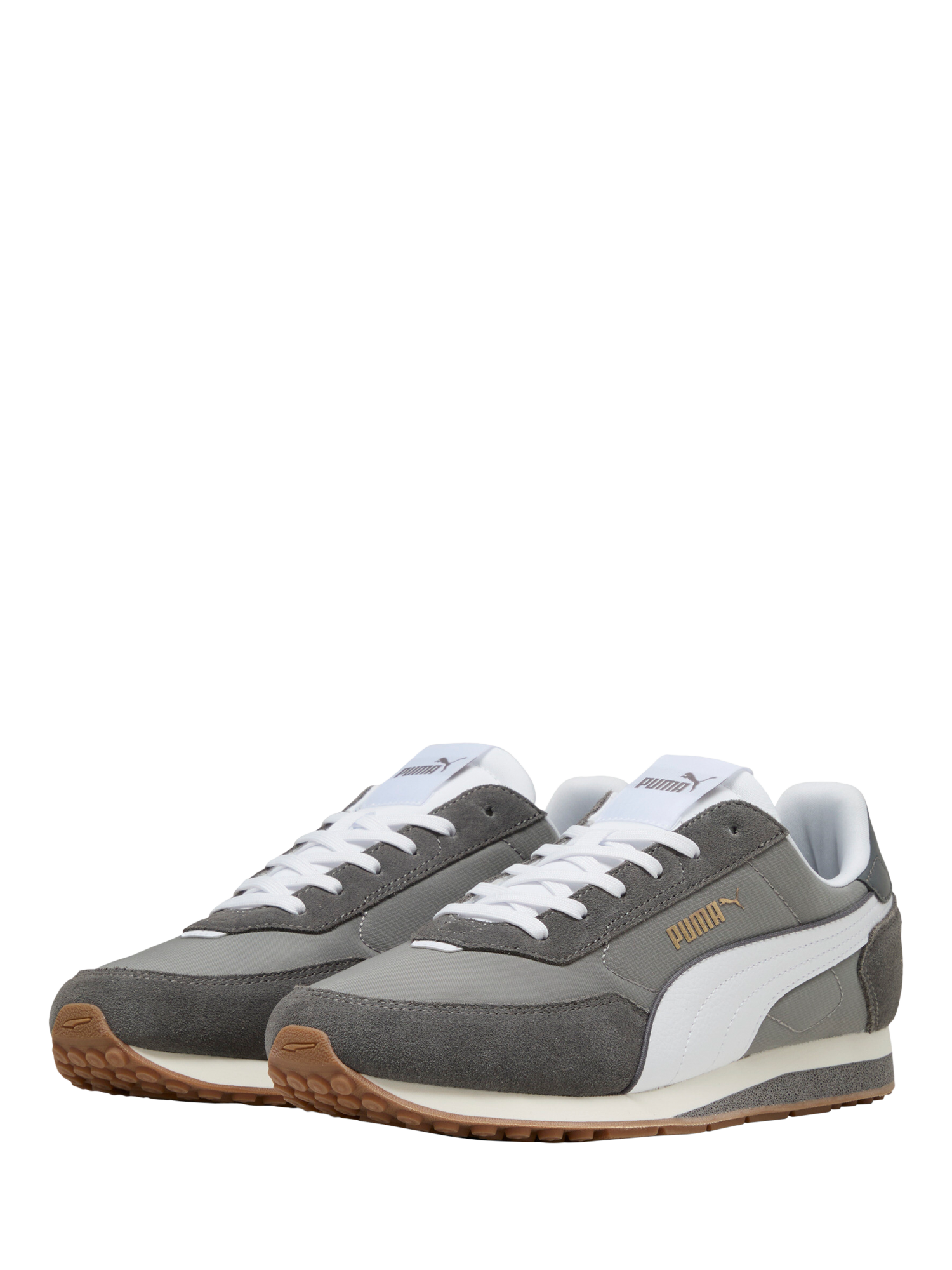 Product image 2 of 6, which shows PUMA St Miler Rise Lace Up Trainers, Grey, 8