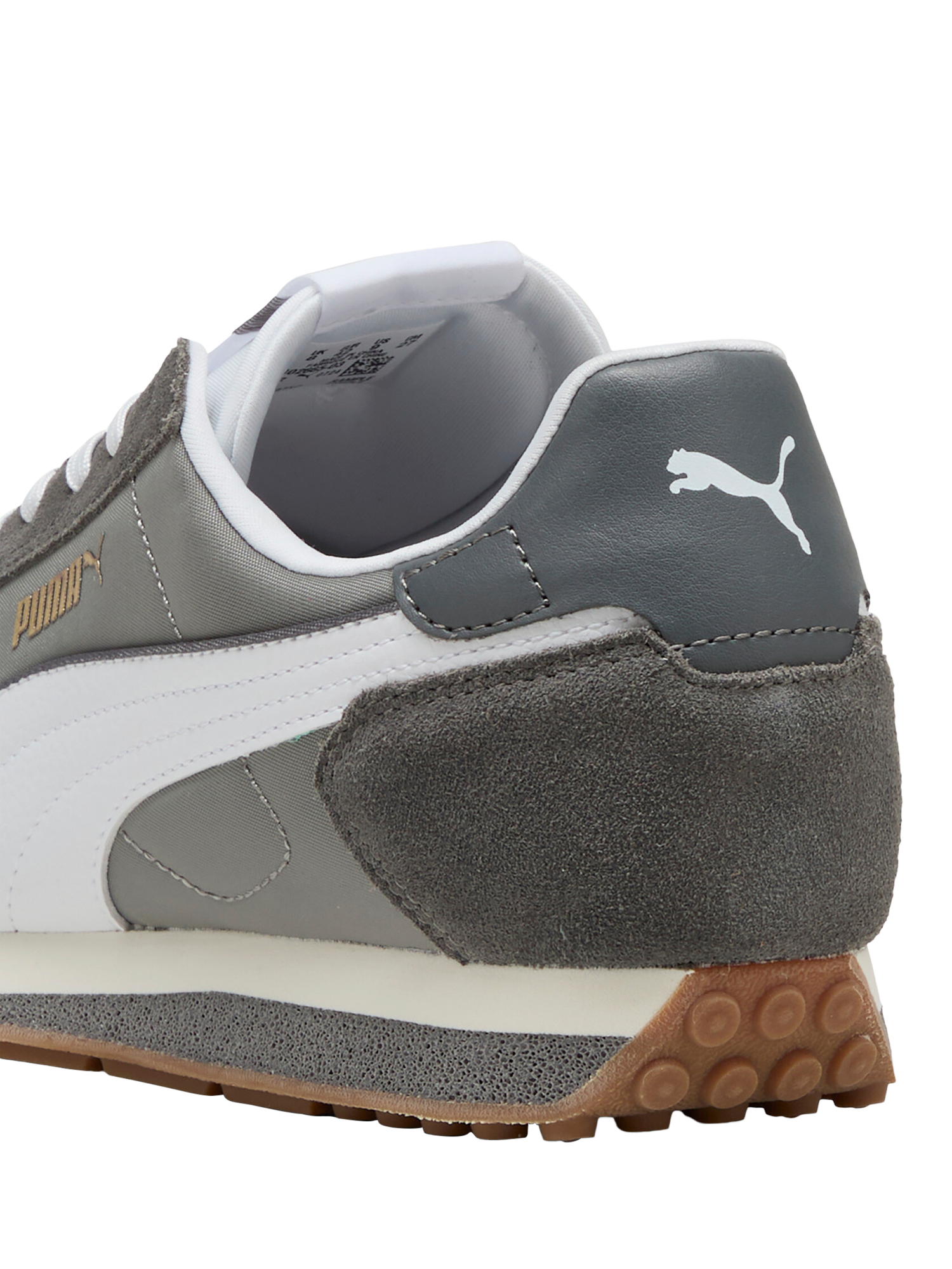 Product image 3 of 6, which shows PUMA St Miler Rise Lace Up Trainers, Grey, 8