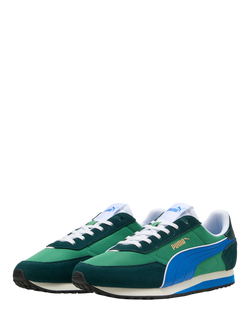 PUMA St Miler Rise Lace Up Trainers - view 2, Green, Blue