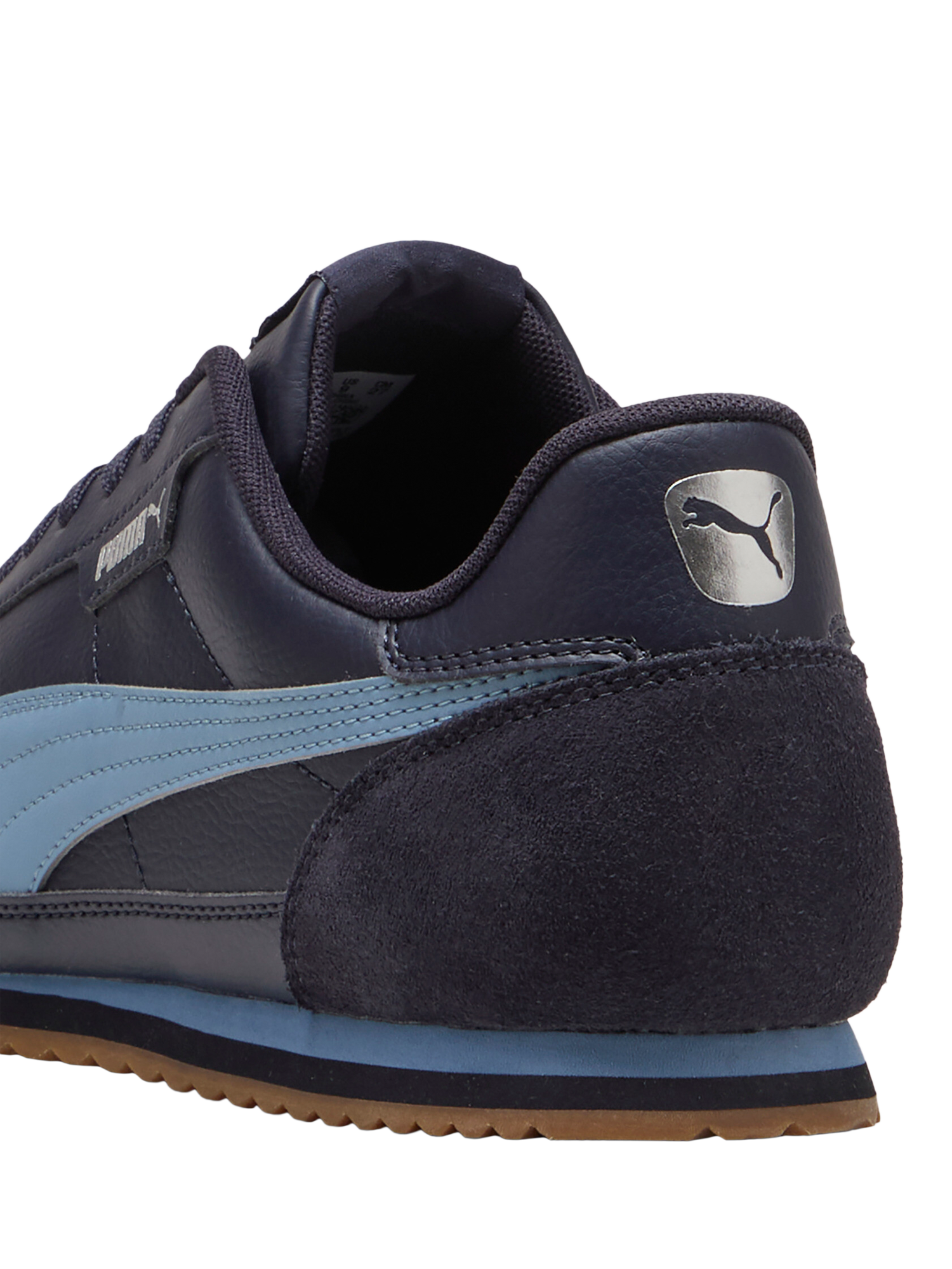 Product image 3 of 6, which shows PUMA Turino II Suede Lace Up Trainers, Blue, 9