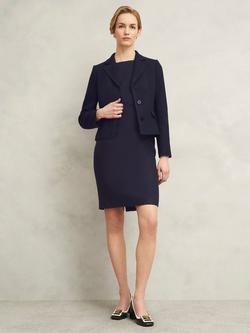 Hobbs Adrian Tweed Jacket, Navy, Navy