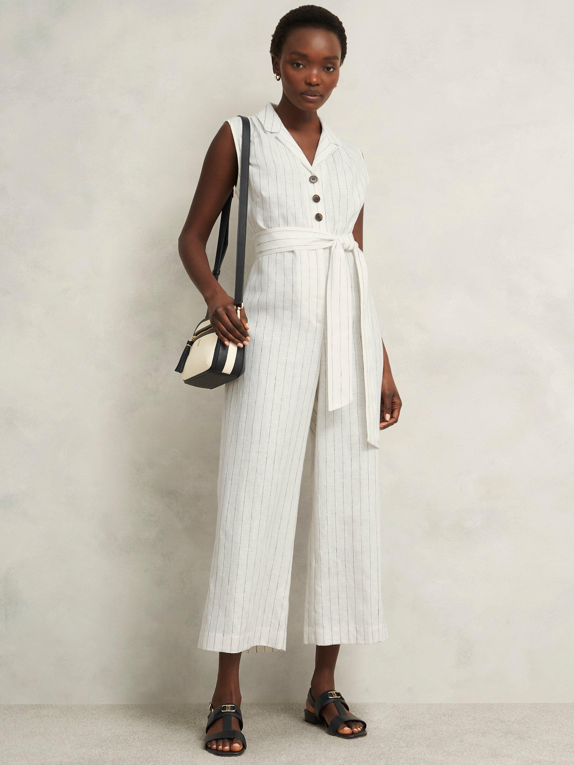 Halter Romper Old Navy Linen Romper Tobi Stripe Jumpsuit – Saltern