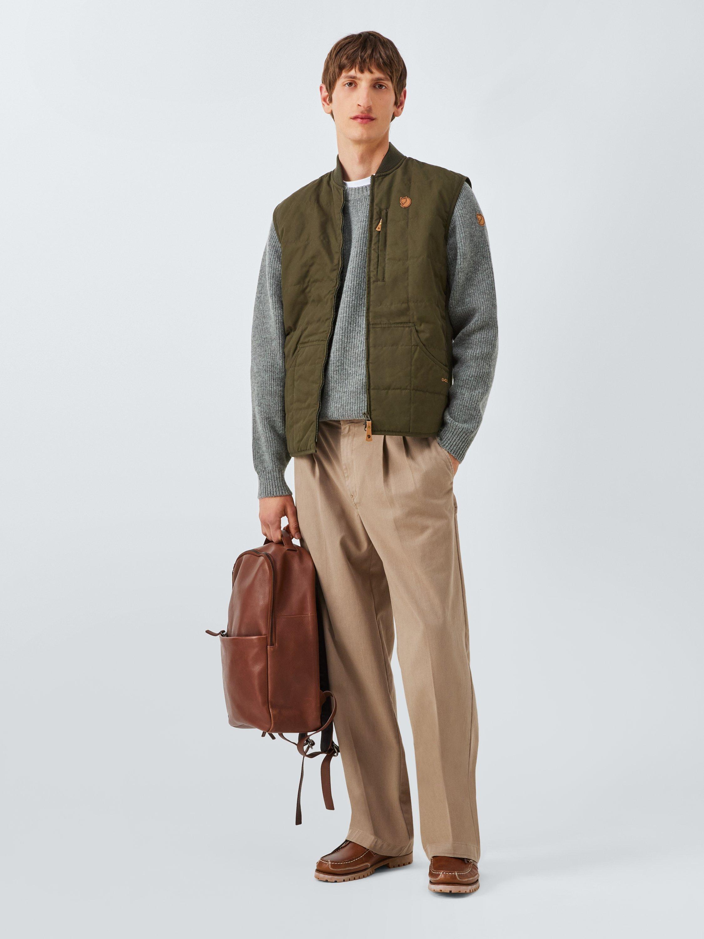 Product image 3 of 6, which shows Fjällräven Ovik Wool Jumper, Grey, M