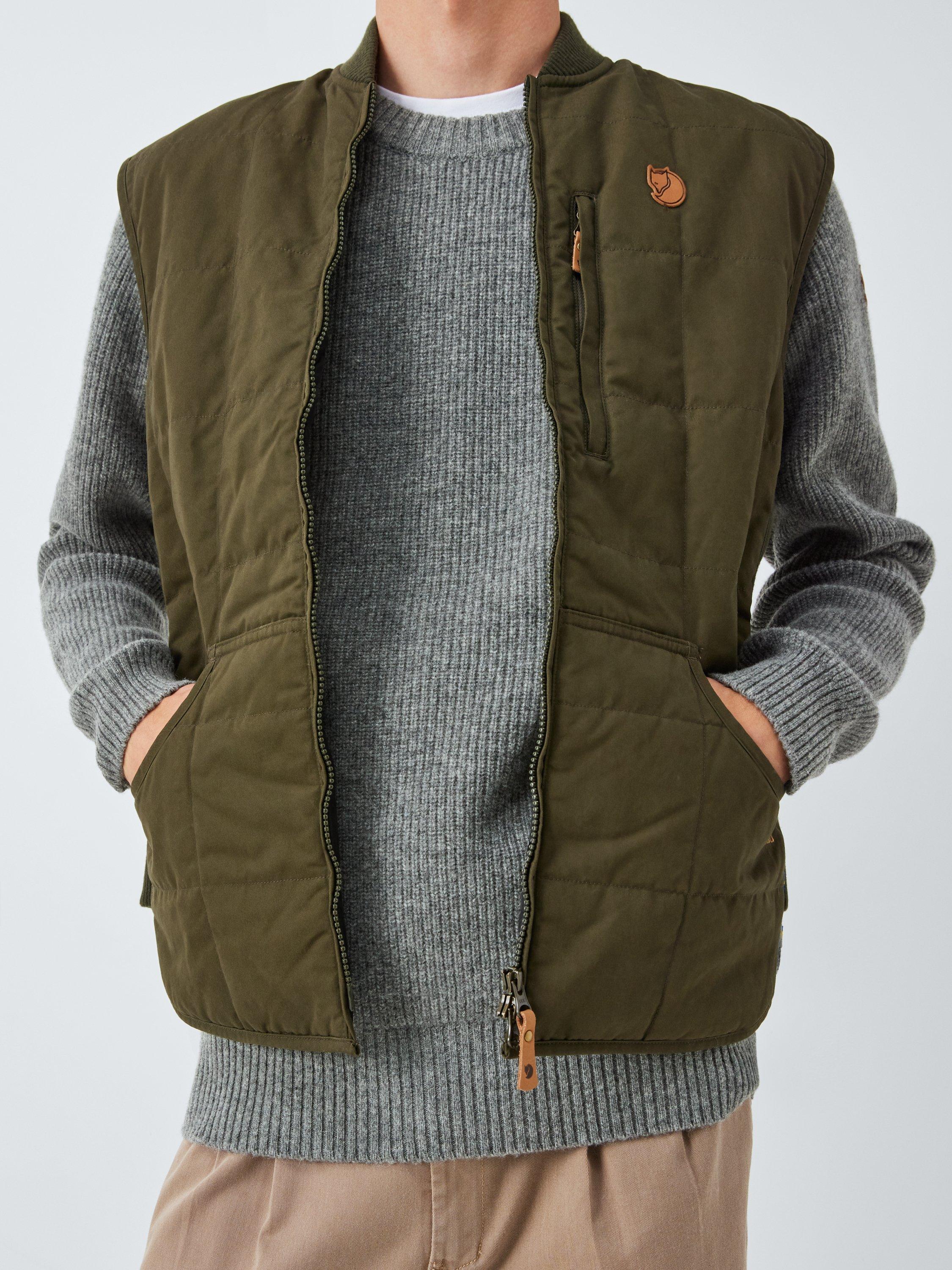 Product image 6 of 6, which shows Fjällräven Ovik Wool Jumper, Grey, M