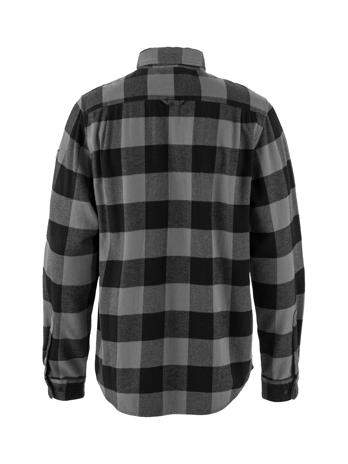 Fjällräven Ovik Check Cotton Shirt, Black/Grey