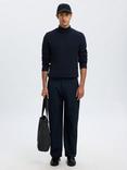 Selected Trevor Cotton Roll Neck Jumper