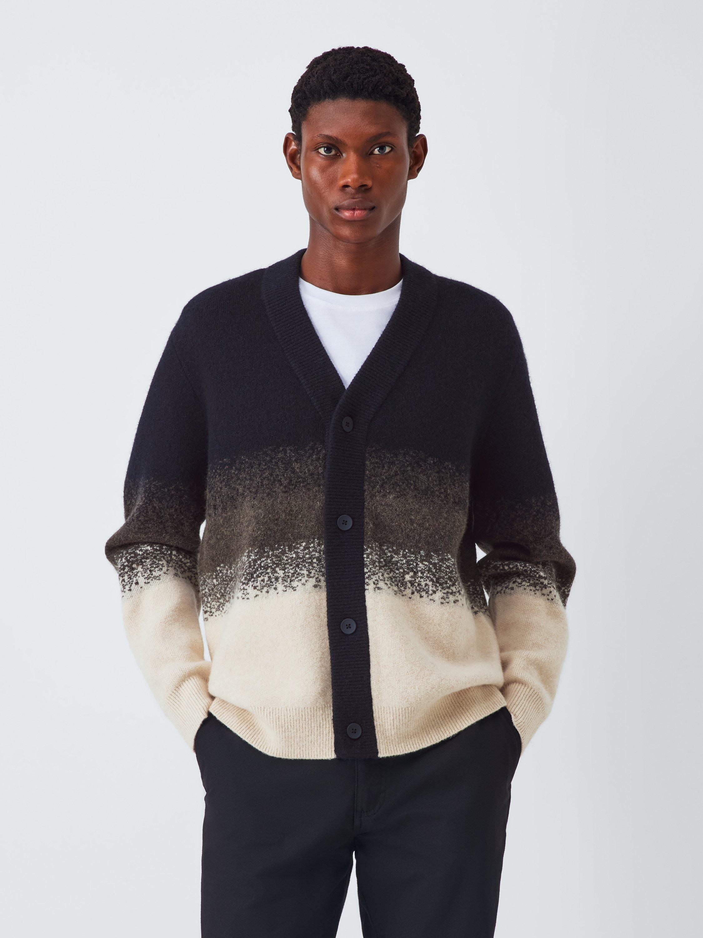 Product image 1 of 6, which shows Kin Ombre Cardigan, Brown, S