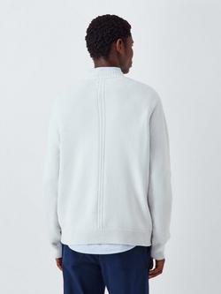 Kin Seam Detail Crew Neck Jumper - view 2, Icy Grey