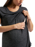 Ripe Dreamy Nursing T-Shirt, Granite