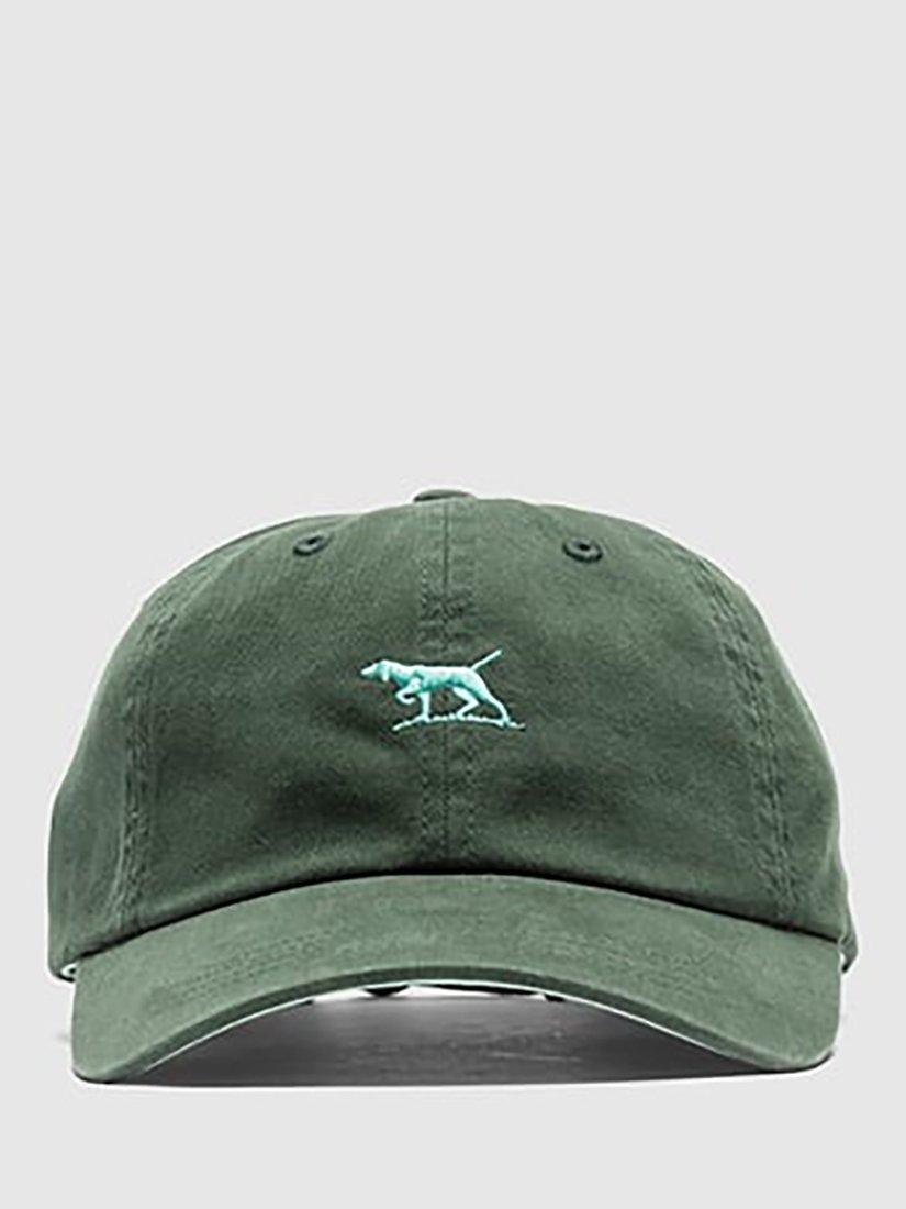 Product image 1 of 5, which shows Rodd & Gunn Gunn Cotton Cap, Dark Green Mint, One Size