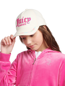 Juicy Couture Rainbow Baseball Cap, Vanilla Ice - view 2, Vanilla Ice