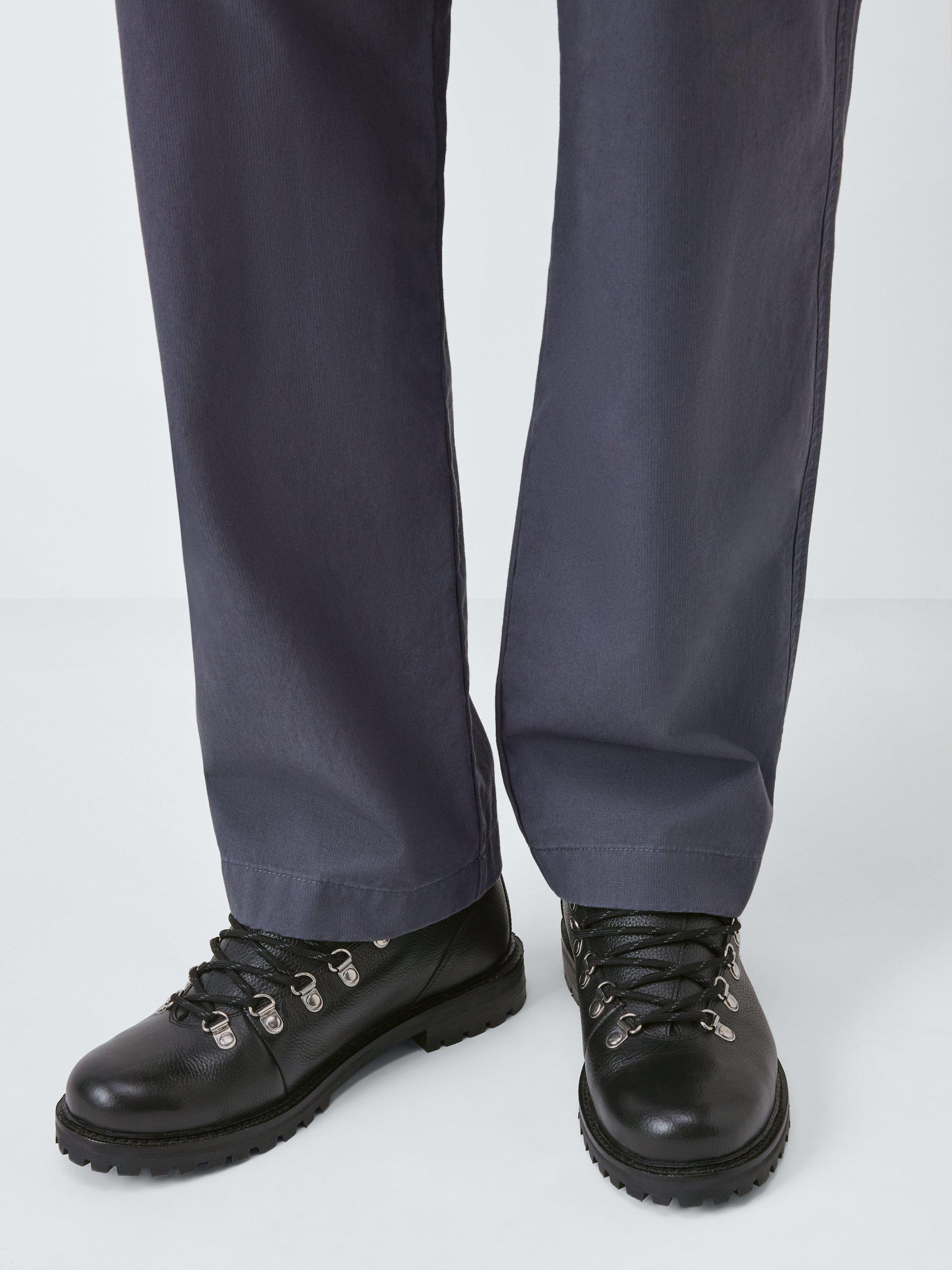 Product image 2 of 6, which shows John Lewis Lace Up Leather Boots, Black, 7