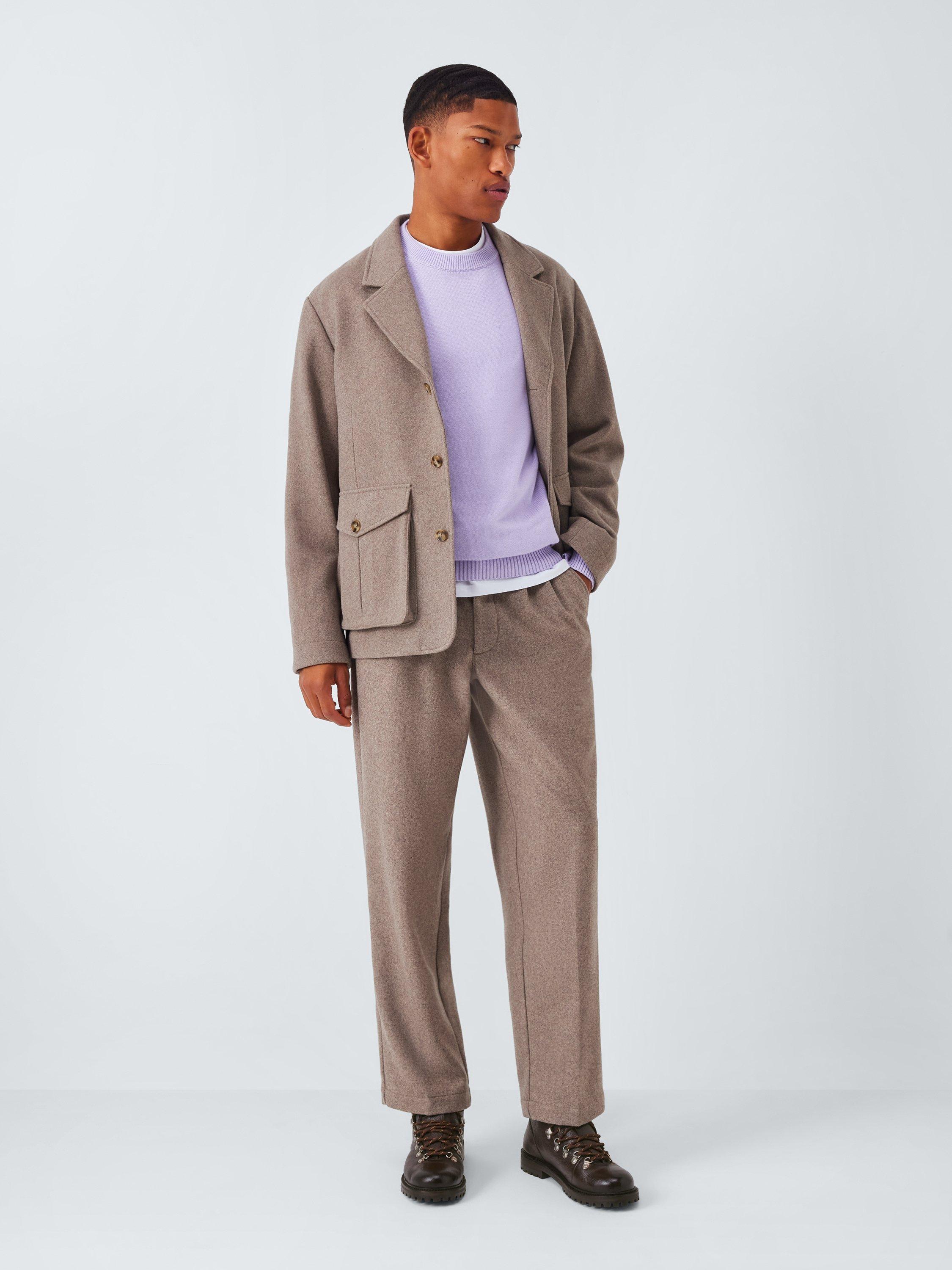 Product image 6 of 6, which shows John Lewis Lace Up Leather Boots, Brown, 7