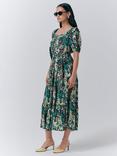 Ghost Georgia Dress, Green/Multi