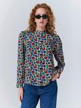 Ghost Lydie Collared Floral Print Blouse, Multi