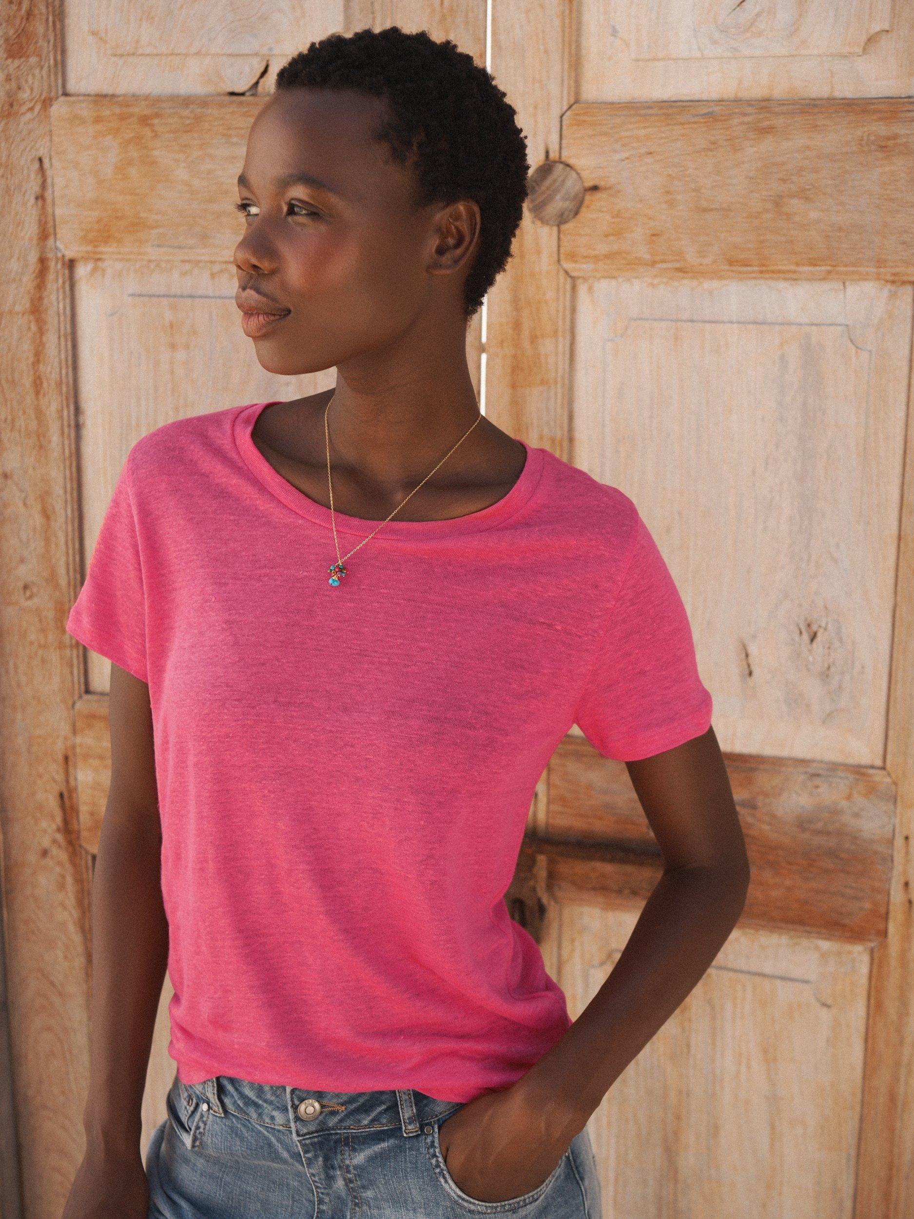 NRBY Charlie Linen Jersey Tee