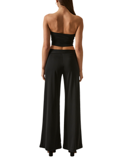 James Lakeland Wide Leg Tailored Trousers - view 2, Black