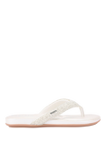Carvela Riviera Jewel Embellished Metallic Sandals, White