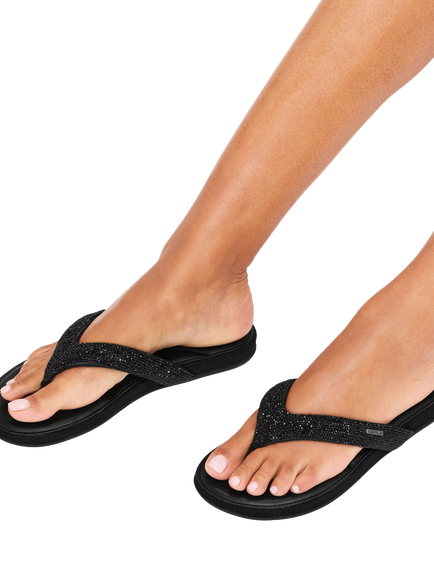 Carvela Riviera Jewel Embellished Metallic Sandals, Black - view 2, Black