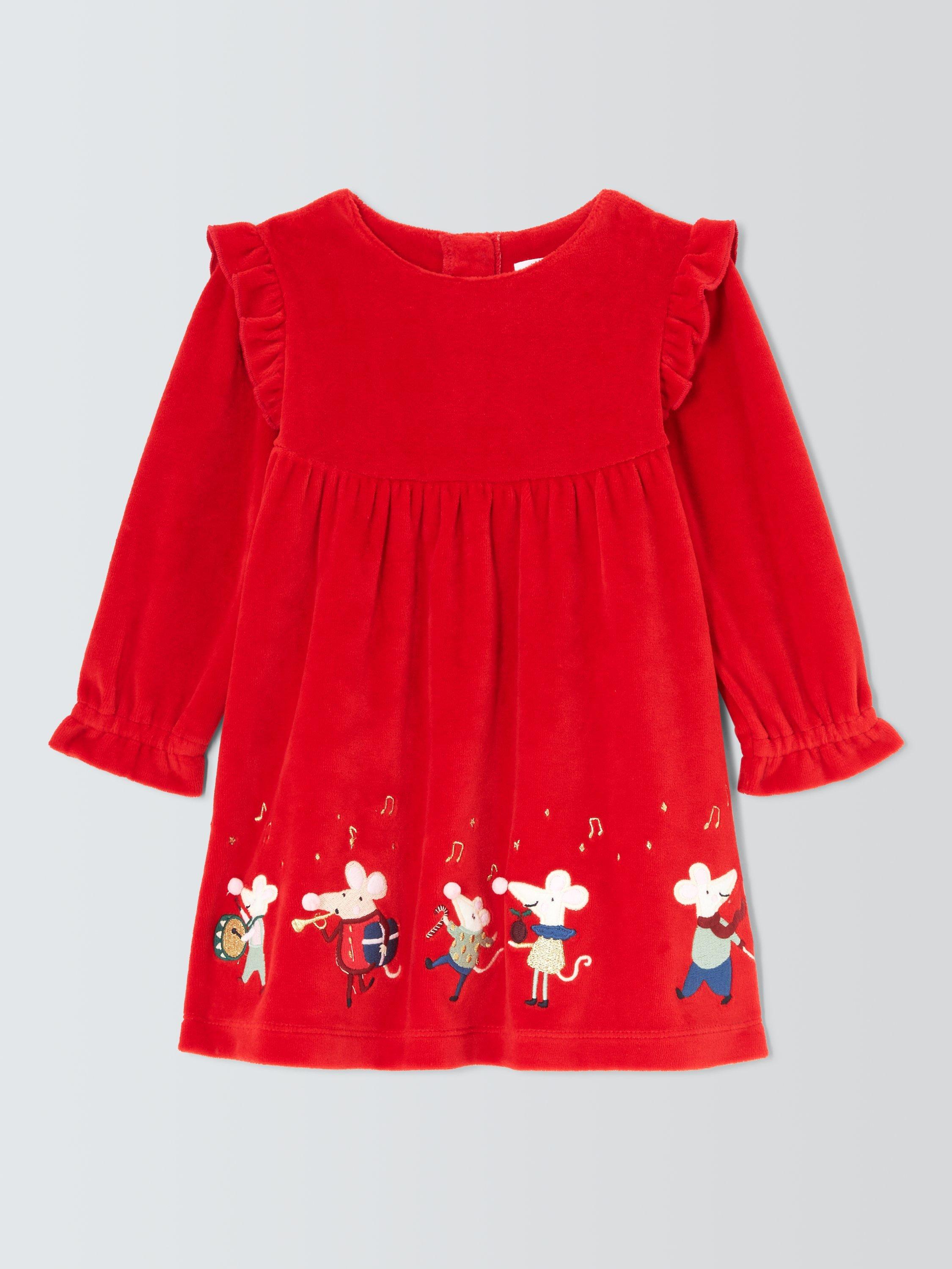 white christmas dresses Corduroy Bishop Short Sleeve Dress - Baby & Toddler main image 0
