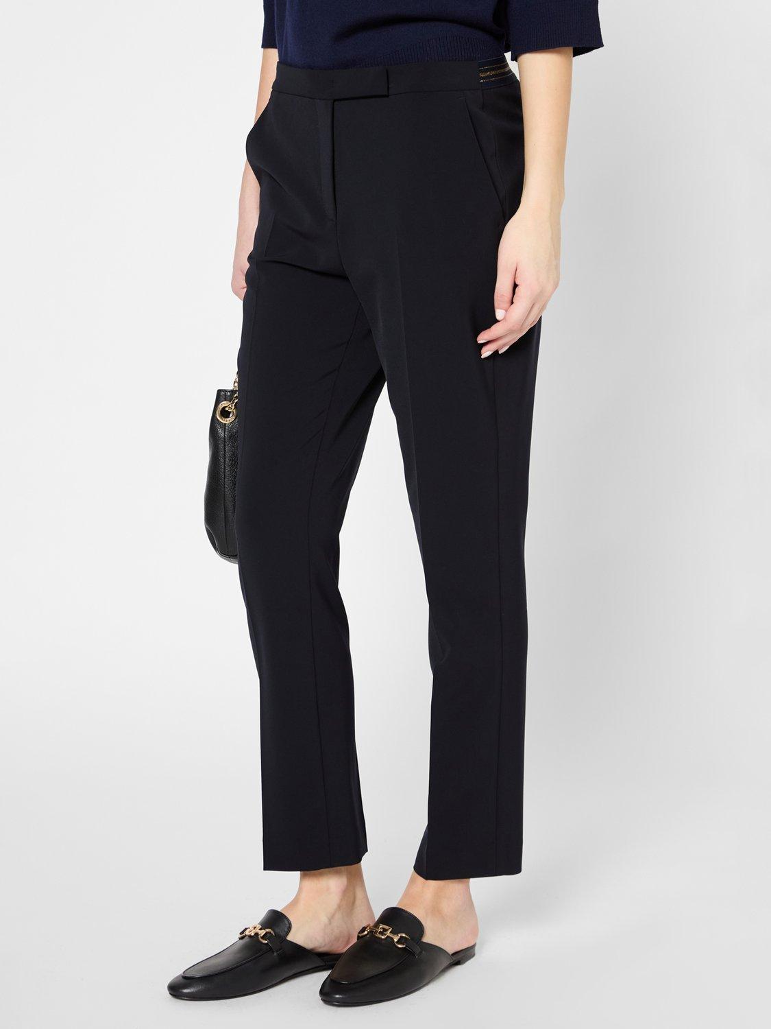 Product image 5 of 5, which shows Gerard Darel Liana Tailored Trousers, Black, 10