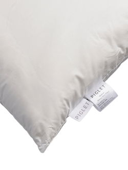 Piglet in Bed Merino Wool Square Pillow, Medium - view 2, White