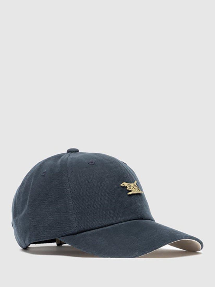 Product image 2 of 6, which shows Rodd & Gunn Pinnacles Cotton Logo Cap, Navy, One Size