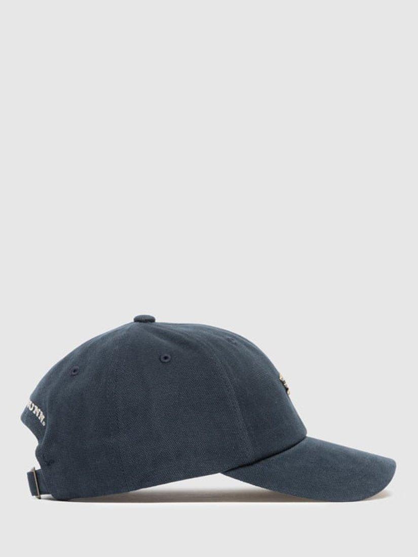 Product image 6 of 6, which shows Rodd & Gunn Pinnacles Cotton Logo Cap, Navy, One Size