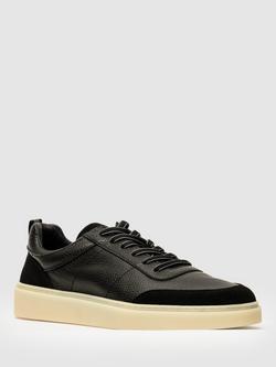 Rodd & Gunn Vermont Leather Lace Up Trainers - view 2, Nero