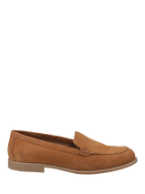 Boden Structured Penny Leather Loafers, Tan