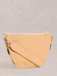 White Stuff Mini Sebby Crochet Sling Bag, Natural/Multi