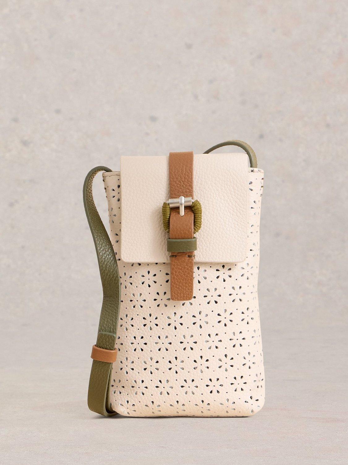 Product image 1 of 4, which shows White Stuff Clara Bag, Pale Ivory