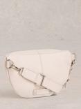 White Stuff Mini Sebby Leather Sling Bag, Pale Ivory