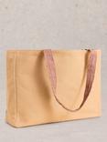 White Stuff Gracie Crochet Tote Bag, Natural/Multi