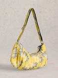 White Stuff Zoe Cotton Abstract Print Sling Bag