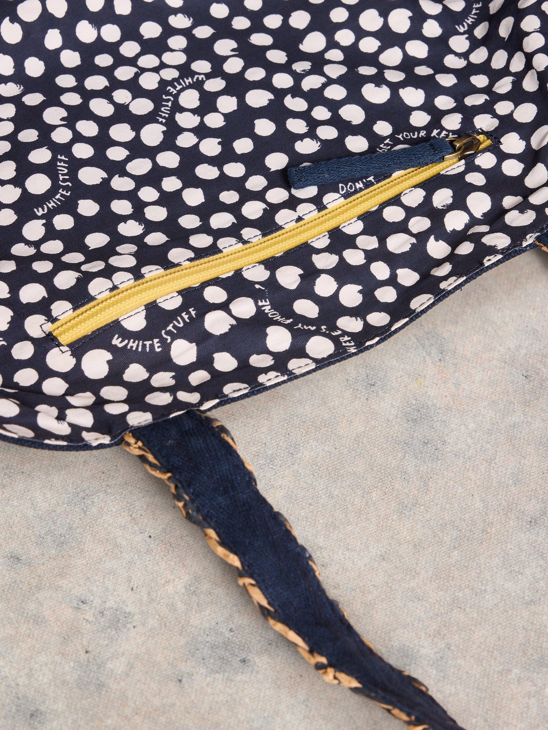 Product image 3 of 5, which shows White Stuff Sabrina Crochet Tote Bag, Multi